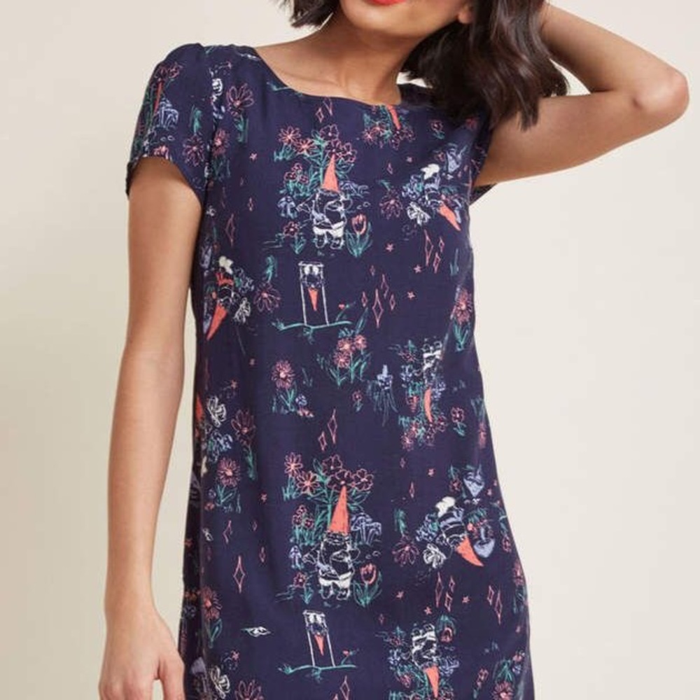 MODCLOTH Navy Spring Dress